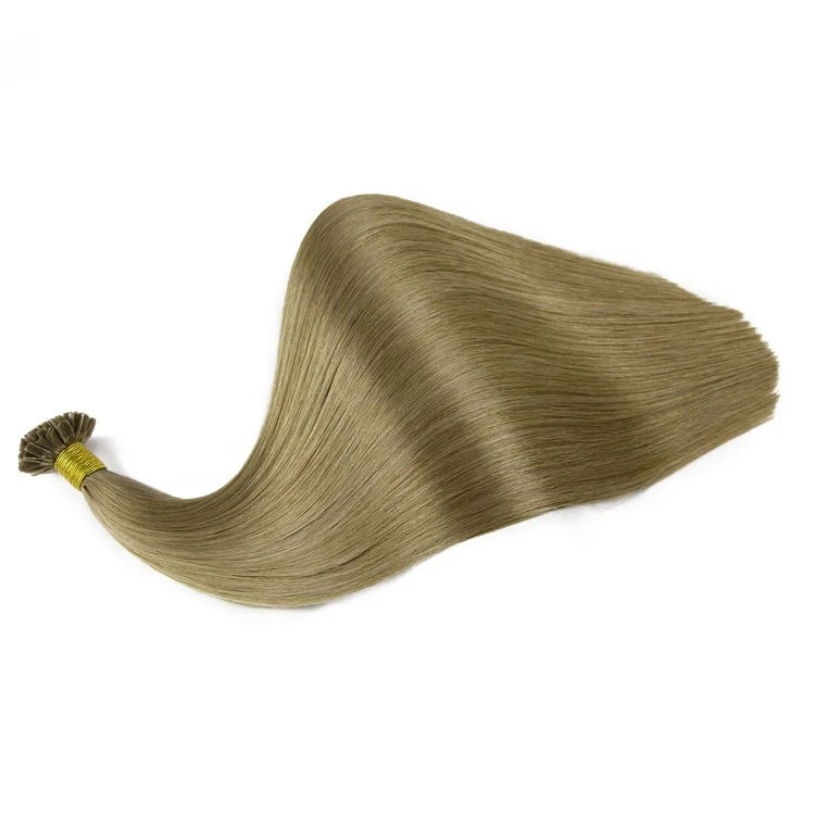 

Quick Shipping Wholesale 100% Human Hair Ponytail U Tip Hair Extension Nail Prebonded Hair