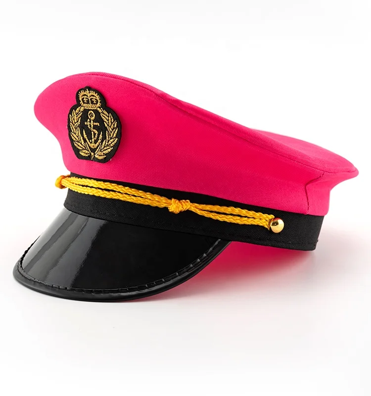 
2020 Factory direct sale the best-selling navy captain uniform hats fashion sailor hat 