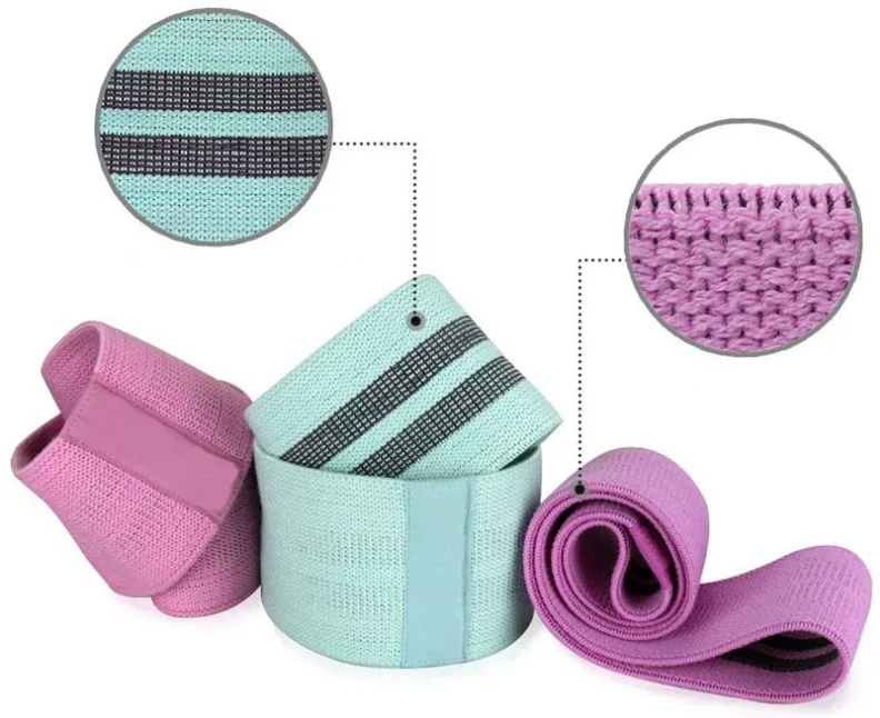 

Hot Home sport Latex High Elastic hip resistance level band
