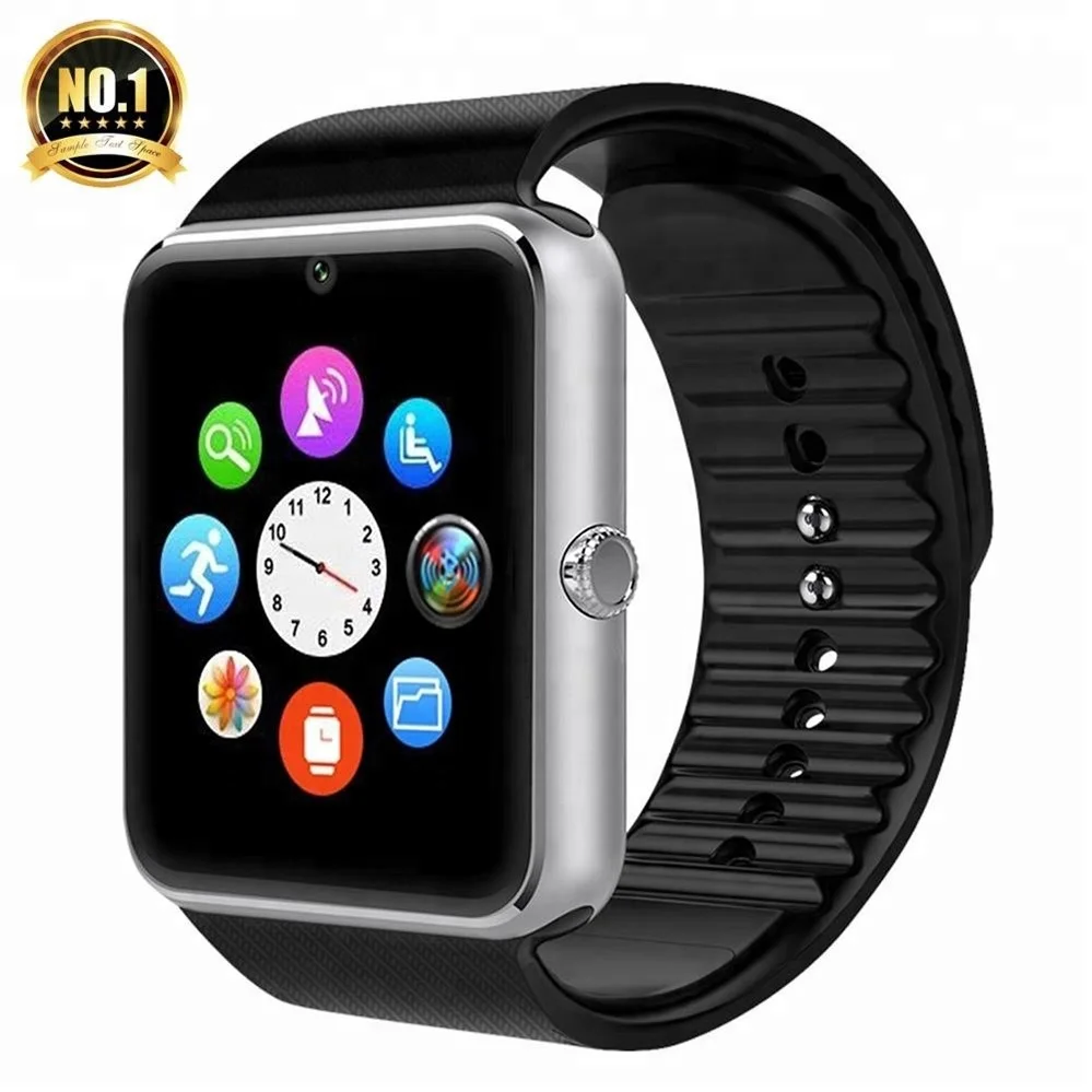 

Waterproof Gt08 Smart watch android sport relojes inteligentes bt smartwatch with SIM GPS