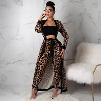 

2019 Women Clothing Ladies Three Piece Jumpsuit Sets For Women Latest Design