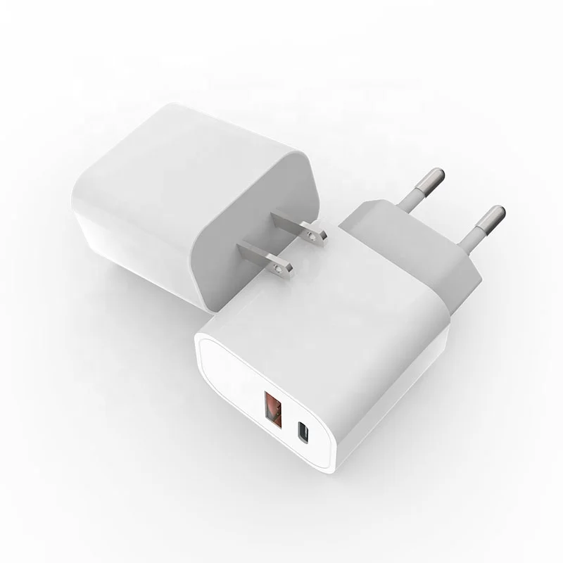 

High Quality Multi-function Fast Wall Charger Pd20W/Qc3.0 CE FCC ETL Certificated USB wall charger,PD wall charger