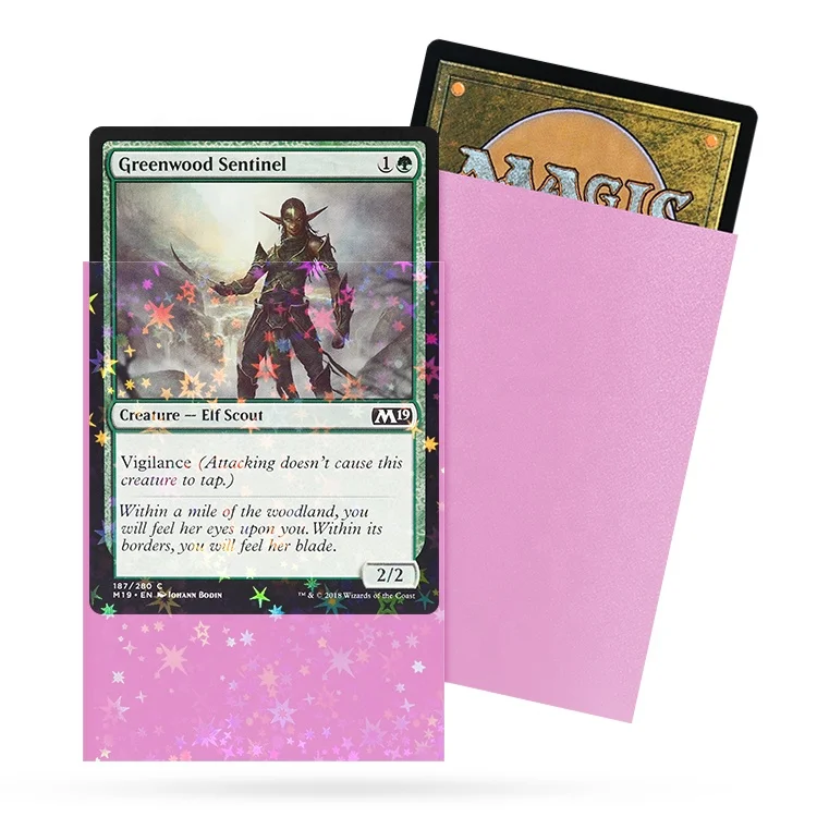 

NEW!!! 2023 Galaxy Effects Hologram MTG STANDARD SIZE NON RUB OFF MATTE BACK HOLOGRAPHIC CARD SLEEVES