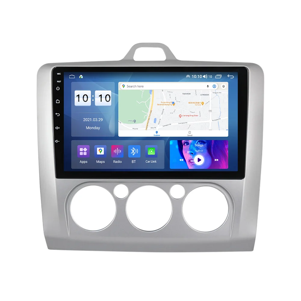 

MEKEDE Car Video Android Auto Radio Carplay Car Radio For Ford Focus 2 3 Mk2 Mk3 2004 2005-2011