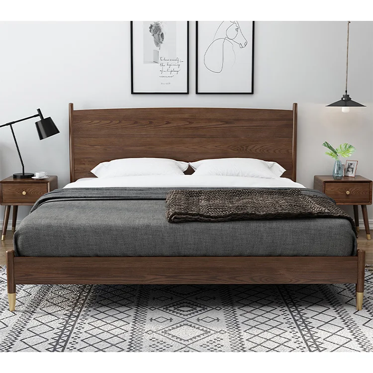 product-BoomDear Wood-bed sets luxury bedroom modern furniture hot selling high quality wood sleepin-1