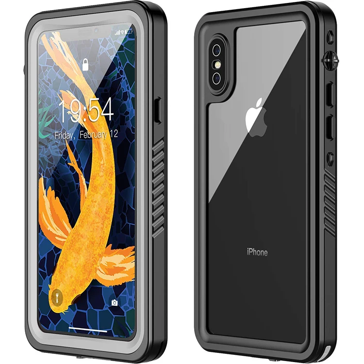 

IP68 Certified Full Sealed Underwater Rugged Dustproof Snowproof Shockproof Waterproof Phone Case for iPhone 11 12 pro max mini