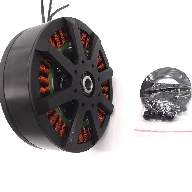 
8318 KV 100 brushless motor for Agricultural uav drone 6S/12S Water Proof Motor For Heavy Lift UAV RC Multirotor 