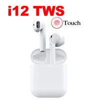 

Amazon top sell 5.0 earbuds TWS i7/i7s tws /i10//i11/ i12 touch control wireless earphones i12