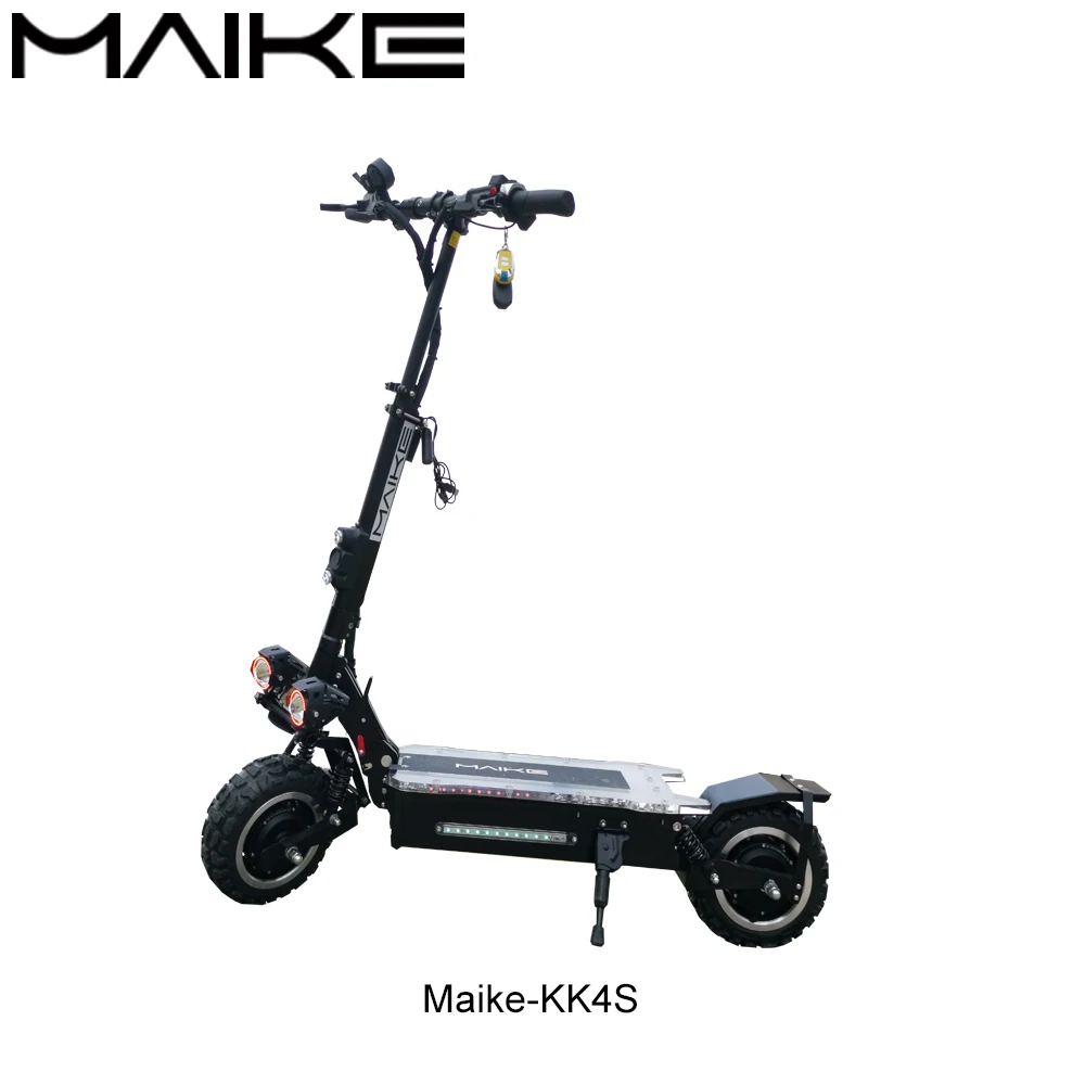 

New model 11inch dual motor fat tire fast e scooter electric scooter with 30AH, Black