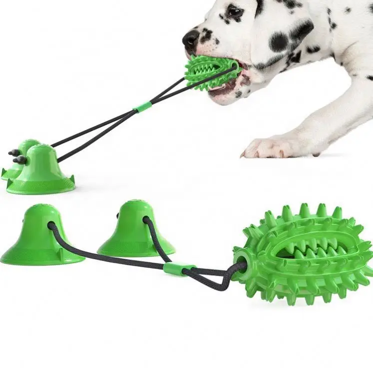 

High quality Pet Toothbrush Chew Toys Dog Suction Cup Toy