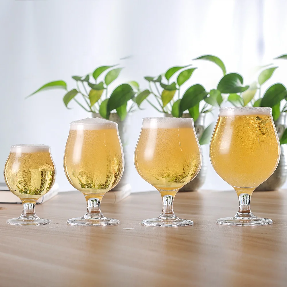 free sample wholesale custom printed belgium beer glassware for