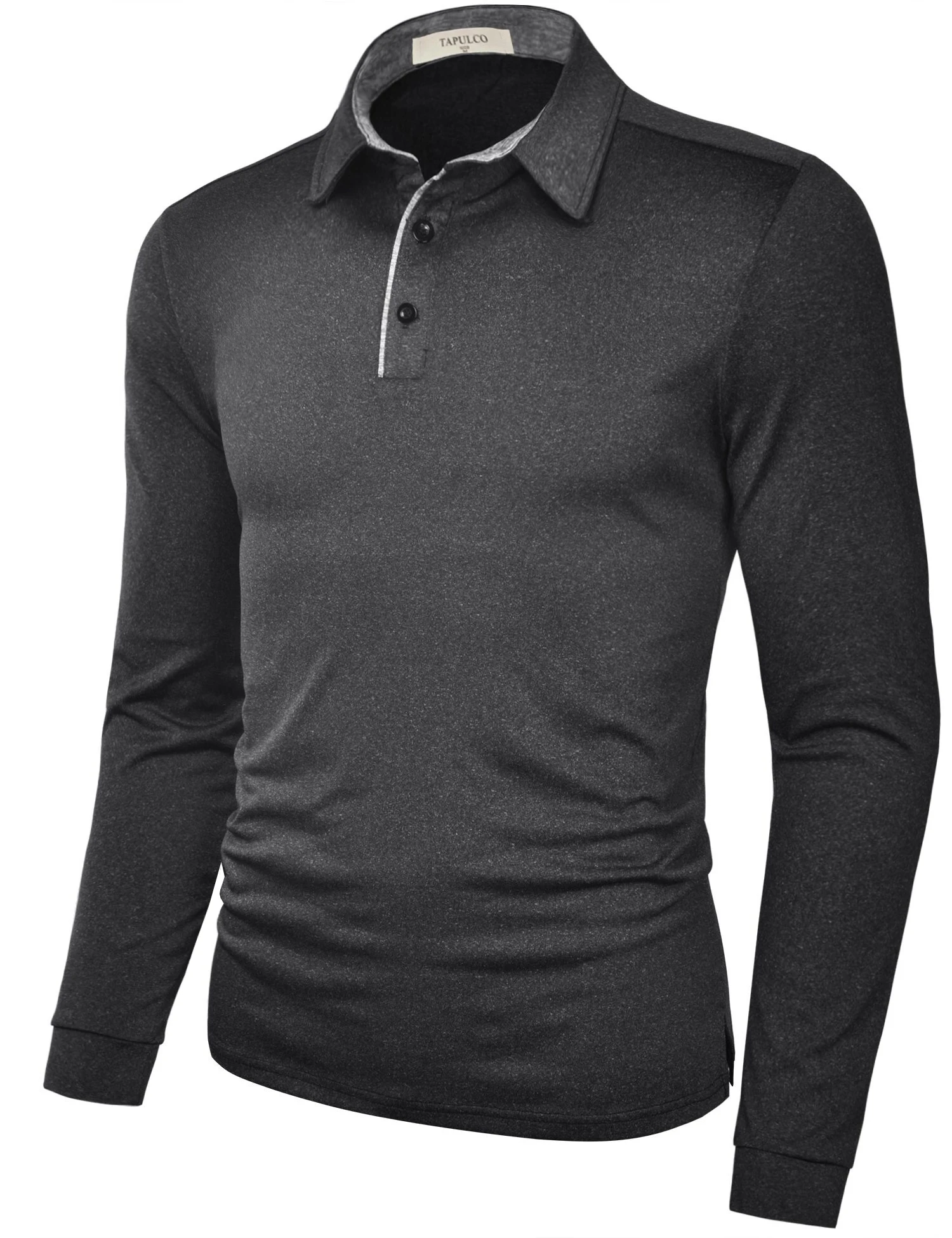 OEM Custom Design Wholesale Casual Men's Clothing Tops Clothing Supplier Men t Shirt Full Sleeve Polo Tee Shirt New Design