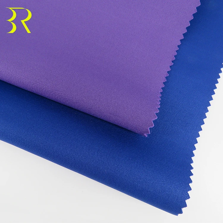 Smooth And Soft 94%polyester 6%spandex Scuba Knit Fabric For Garment ...