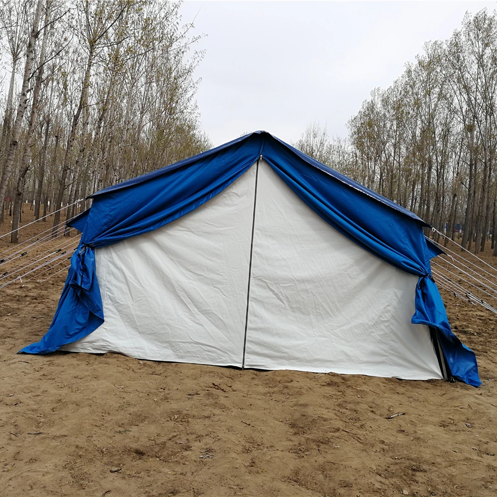 

Waterproof Heavy Duty Canvas Insulated Green Army Tent, Customized