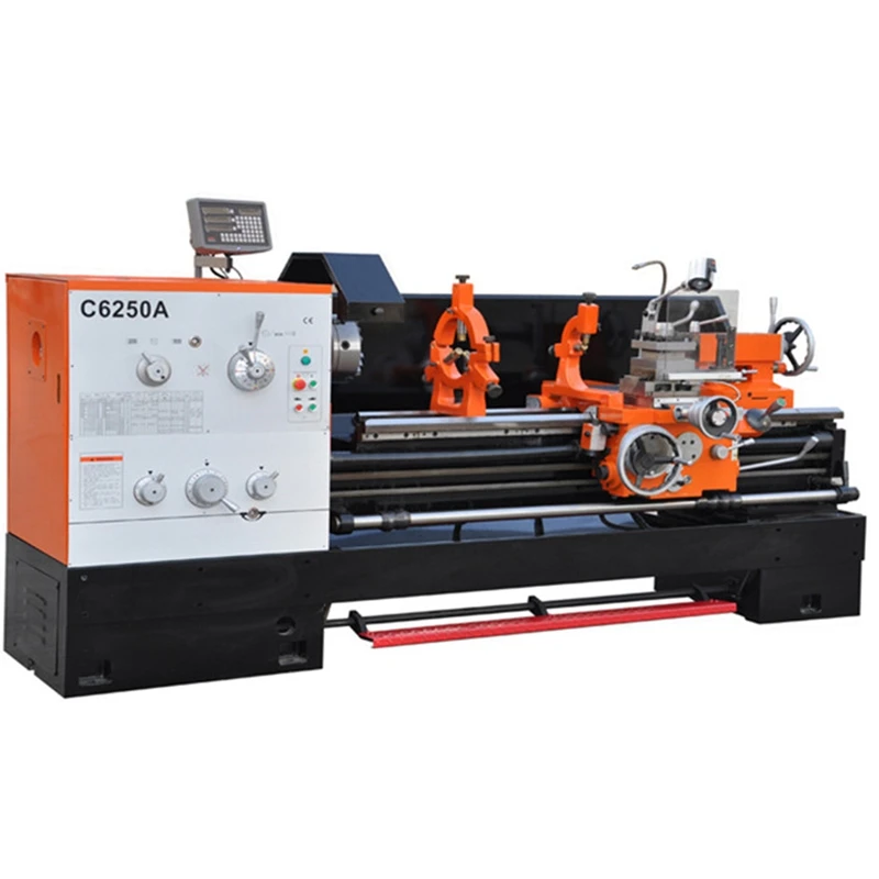 
New manufacturer universal horizontal manual metal lathe C6250A 