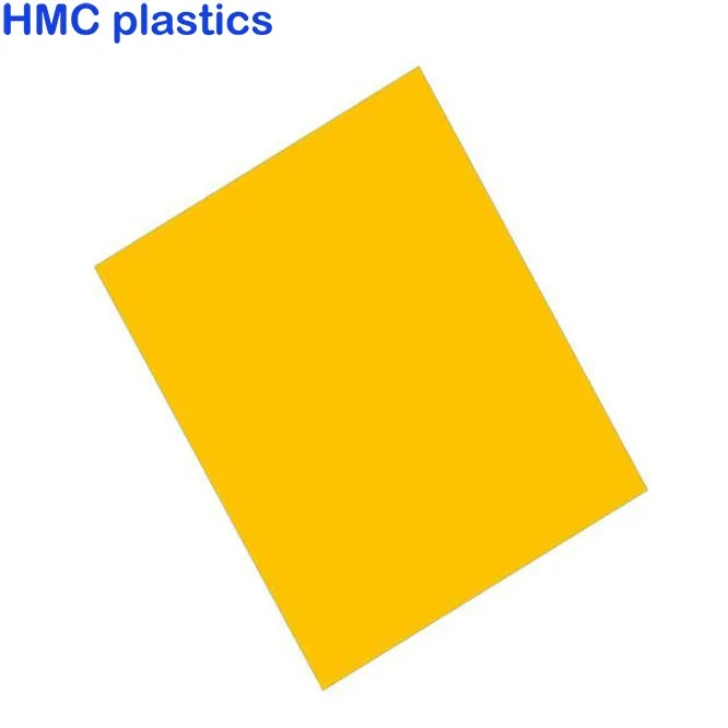 Transparent Yellow Or Opaque Yellow Acrylic Plexiglass Pmma Florescent