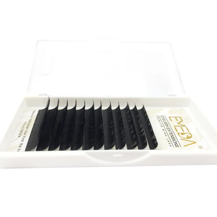 

0.02 03 easy fan matte pbt promade eyelash extensions 20mm 25mm manufactuer primer private labe