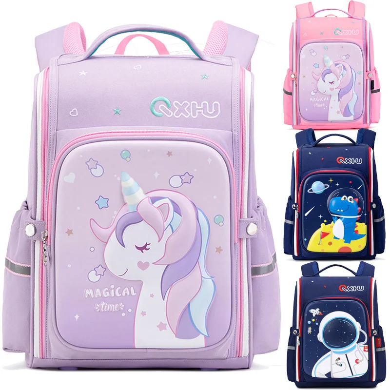 

Well made children school bags for unisex girl unicorn boy school bag kid backpack wholesale