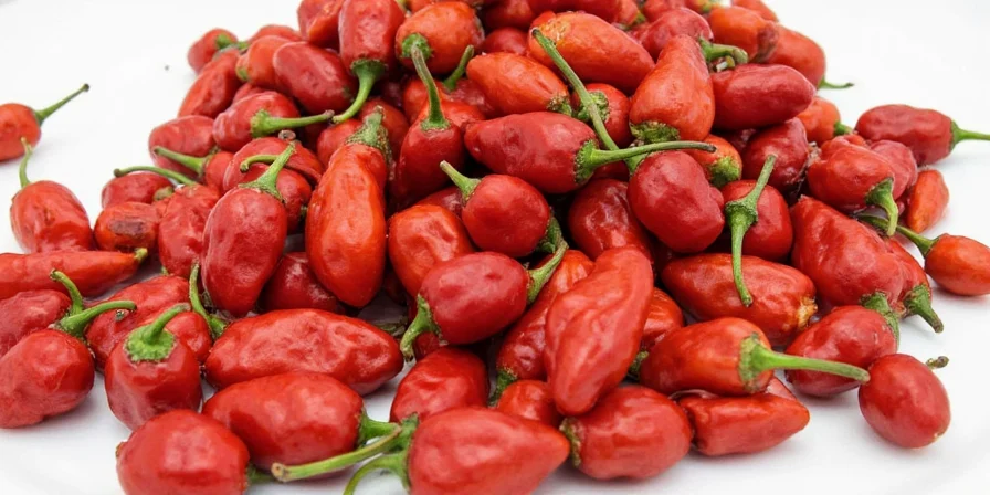Comparison chart of Aleppo pepper vs paprika, cayenne, ancho, etc.