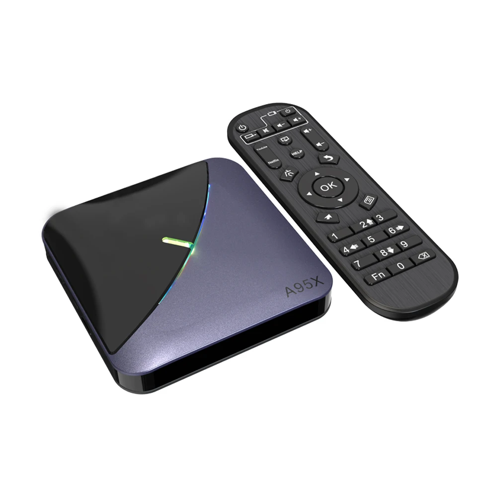 

A95X F3 OEM Smart Box Amlogic S905X3 BT VP9+ 4GB/64GB Dual Wifi Android 9.0 Tv Box A95X F3