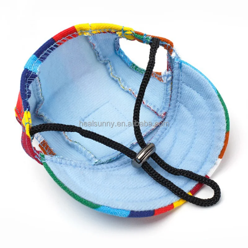 

Custom logo adjustable outdoor baseball sun proof pet accessories dog hat cap