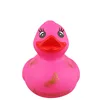2019 new wholesale pink butterfly bath toy rubber duck