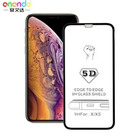 

High transparent full glue 5D tempered glass screen protector