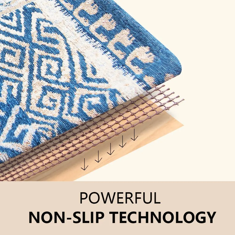
Premium Anti Slip Rug Pad Provides Anti Slip on Area Rugs 
