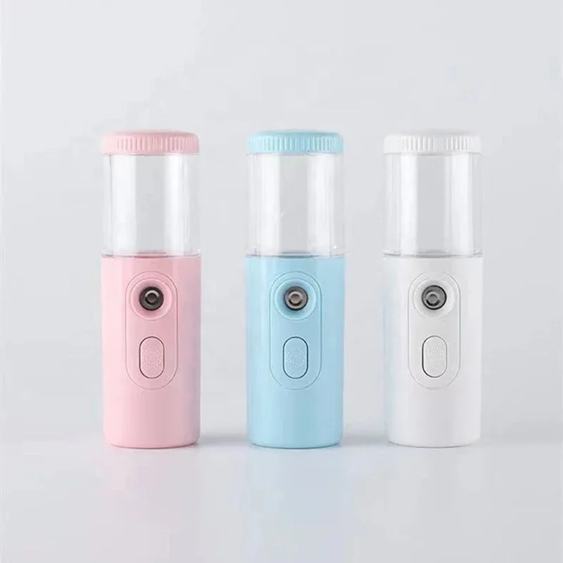 

Home Use Portable USB Rechargeable Beauty Skin Care Nano Mist Spray Machine Handheld Facial Steamer Electric Nano Mist Sprayer