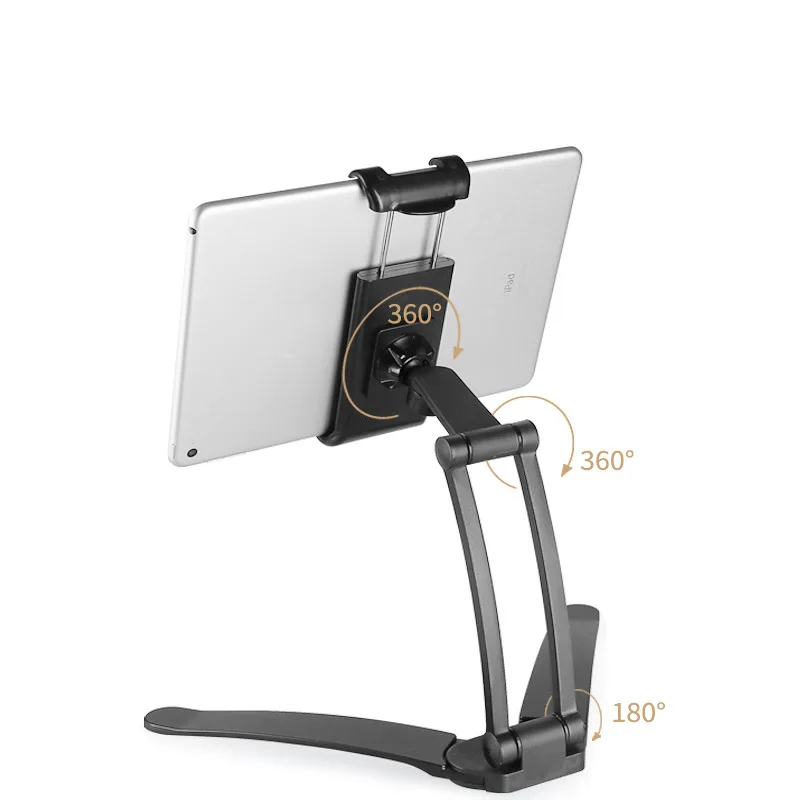 

Adjustable desktop tablet holder stand multifunctional tablet PC holder aluminium universal tablet stand for Ipad fashion design, Silver,black