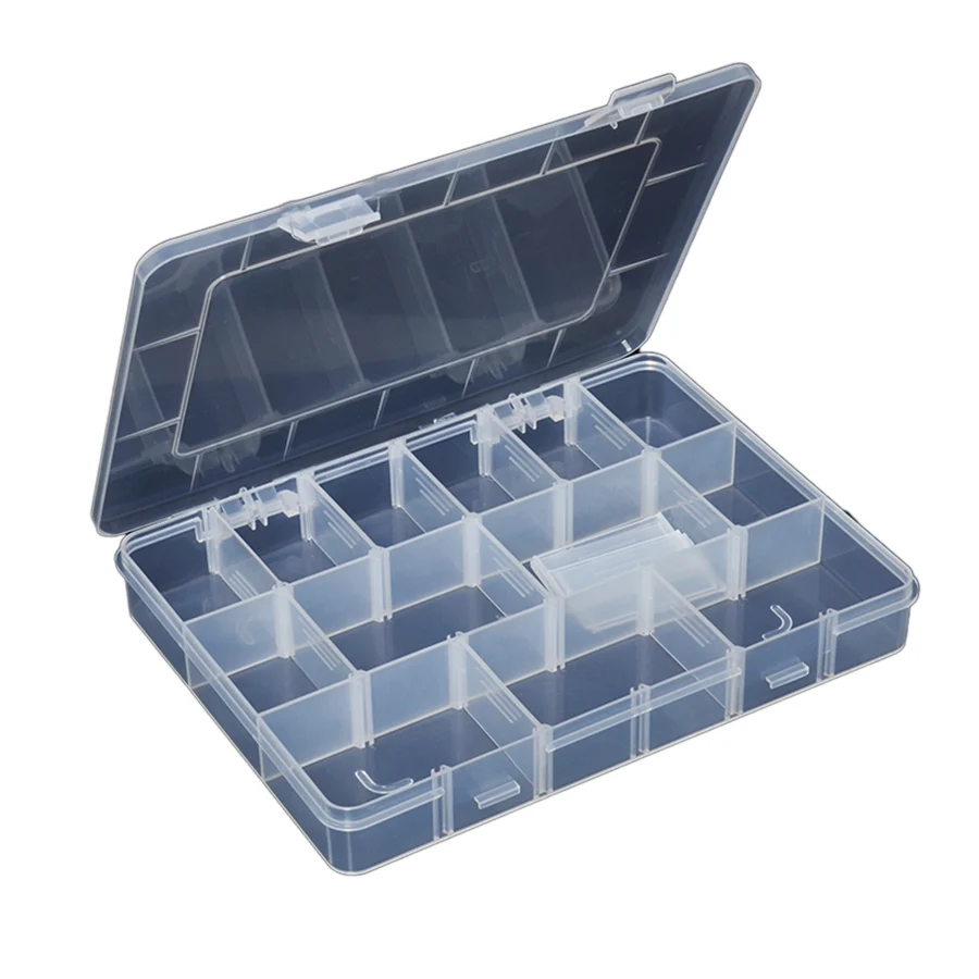 

Simple Plastic Small Tools Storage Compartment Box, Customer color