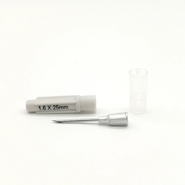
1.6mm*25mm Disposable Aluminium Hub Veterinary Needle 
