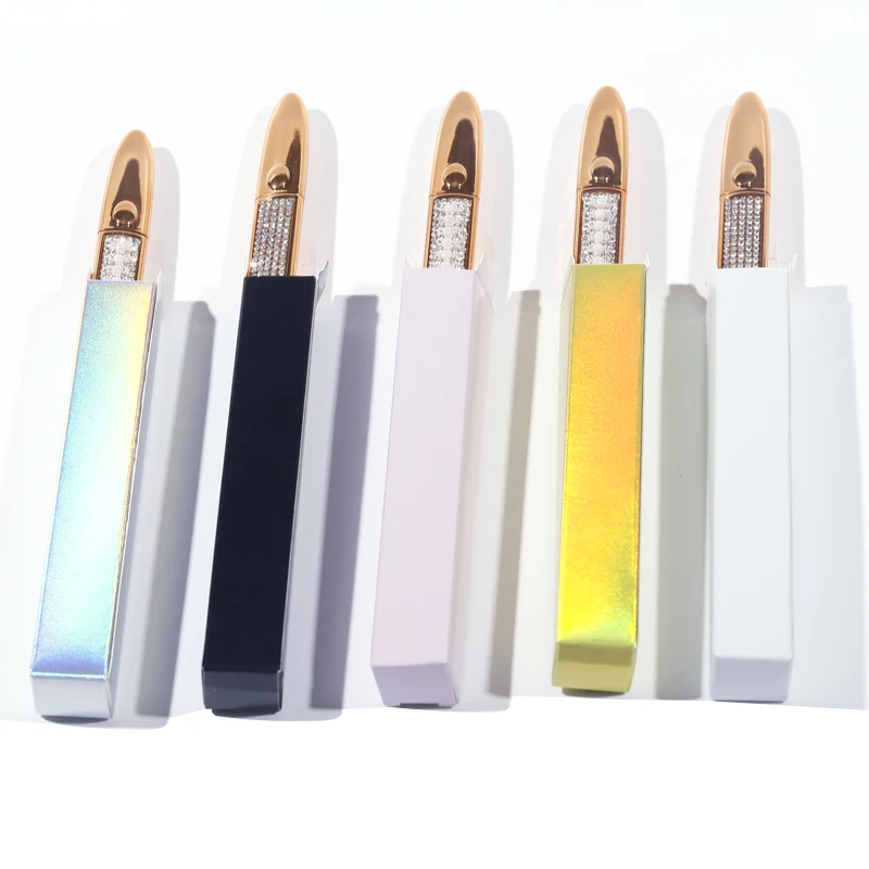 

Customize logo eyeliner glue pen with box , adhesive eyeliner pencil box wholesale , colored adhesive eyeliner pen waterproof