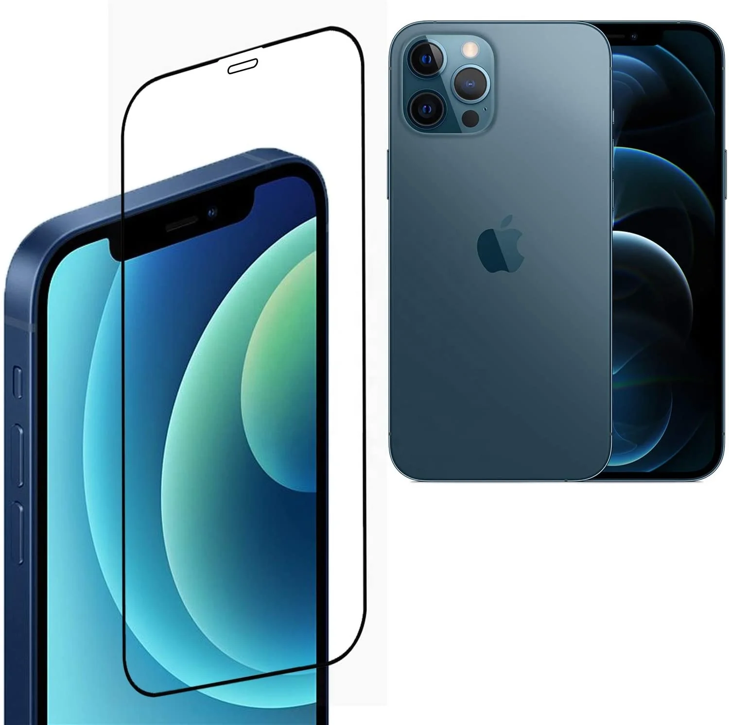 

Full Glue Anti Shock Premium 9D Matte Ceramic Glass screen protector for iPhone 12 Pro Max, Crystal clear
