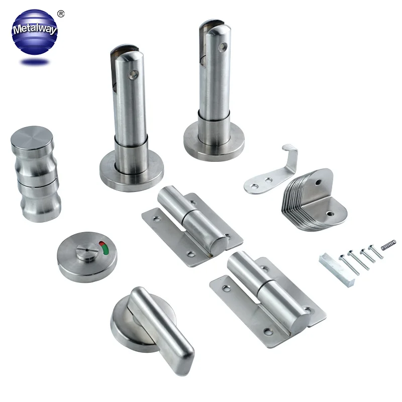 

Durable Casting Stainless Steel 304 316 Cubicle Public Wc New Steel 304 Bathroom Accessories Toilet Partition Hardware