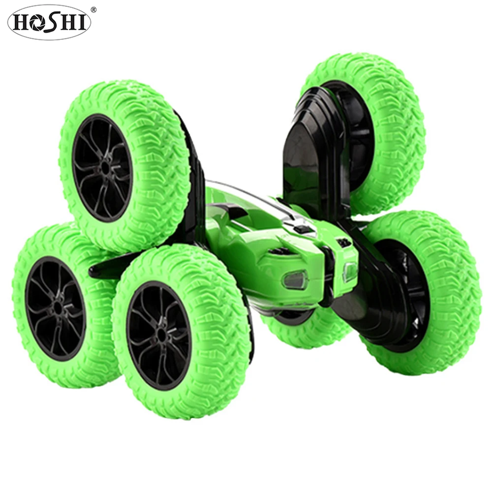 

HOSHI 1613 2.4Ghz Six-Wheel RC Car Jumping Car 360 Flip RC Vehicle Toys Stunt Drift Deformation Car Christmas toy