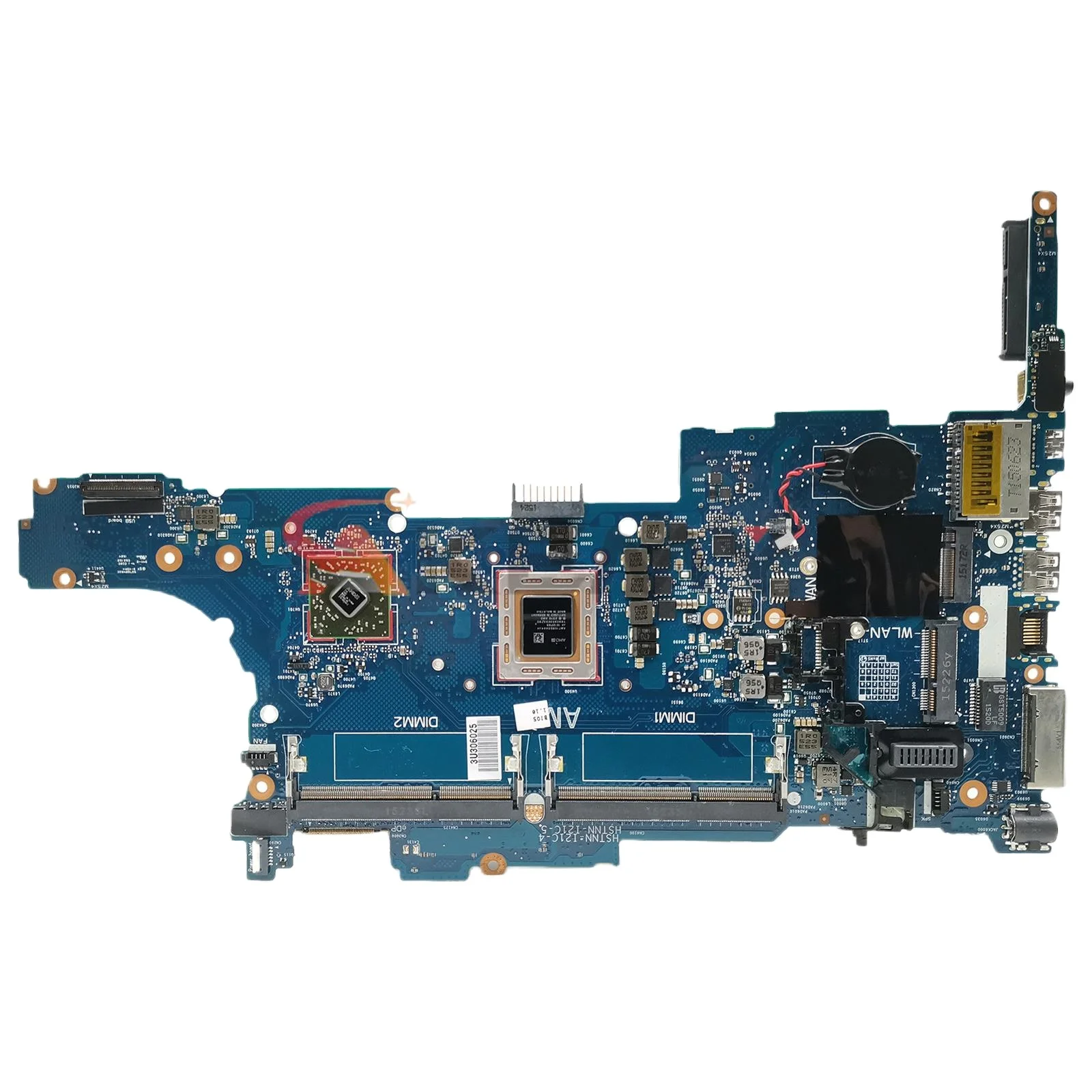 

For HP Elitebook 745 G2 845 G2 Laptop Motherboard Mainboard 6050A2644501 Motherboard with A6 A8 A10 AMD CPU DDR3 100% Testing ok