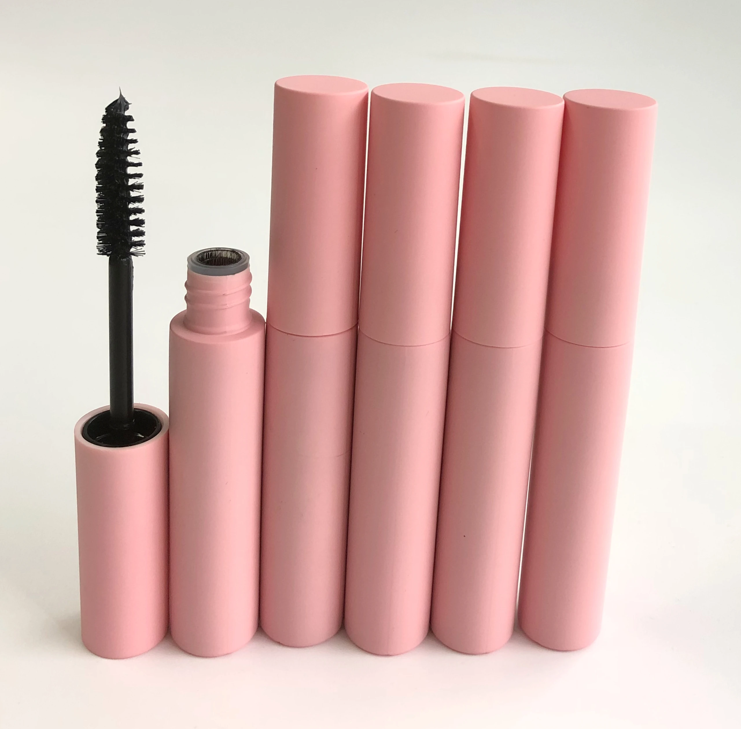 Make Your Brand Vegan Waterproof Lengthening Curl Long-lasting Eyelash Extension Pink Tubing for Private Label