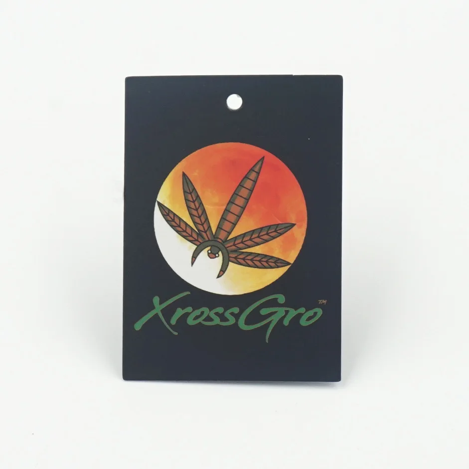

Wholesale Custom Hang Tag Garment Paper Hangtags For Clothing Own, Cmyk color