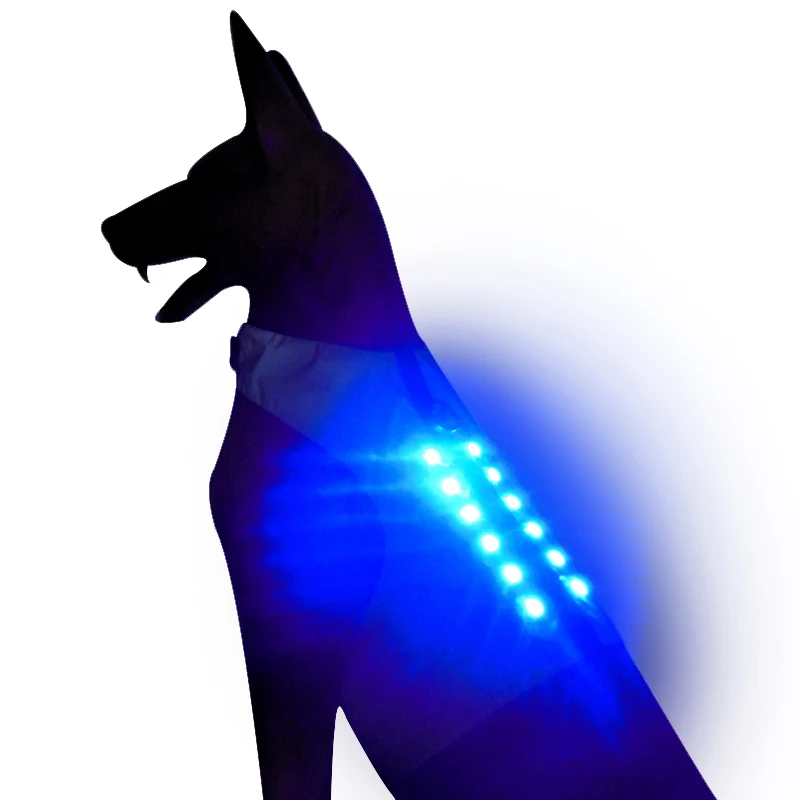 

Factory Custom LED Dog Harness For Large Dog