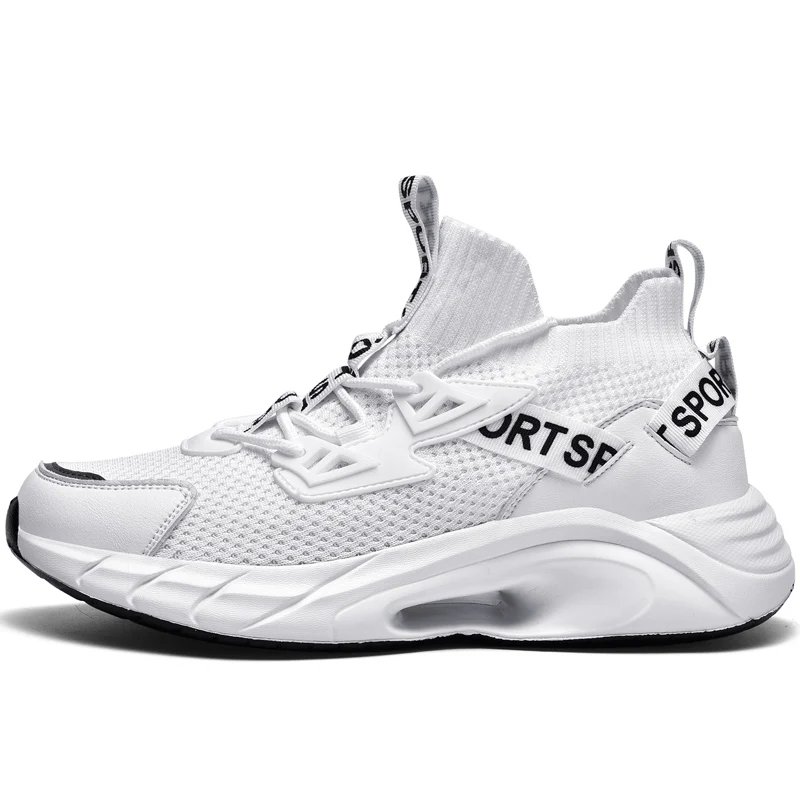 

Plastic shockproof mens orange air sole fashion used shoes men sport sneakers