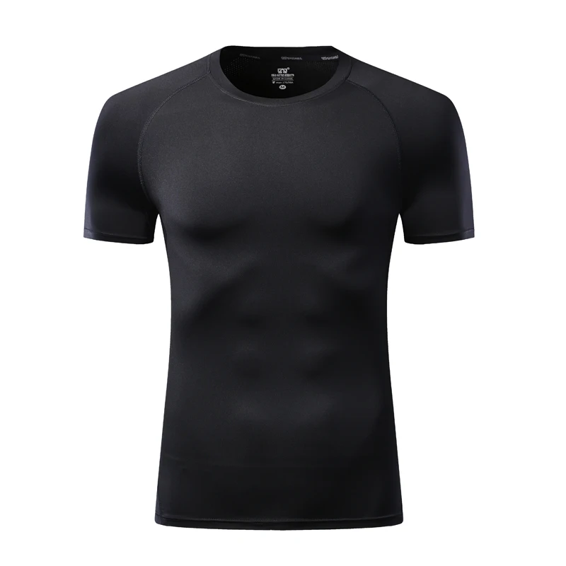 

Manufacturer Custom fitness apparel mens Clothing Long Sleeve Compression T Shirt Mens athletic apparel