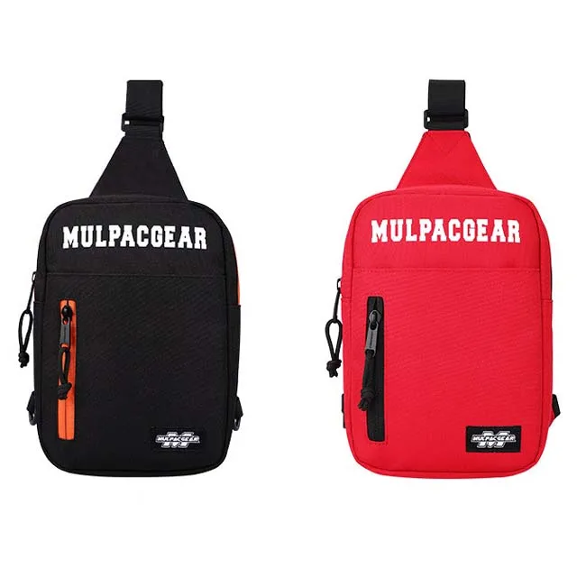 

2021 Hot Selling Single Shoulder Streetwear Cross Bags For Men, Black and red