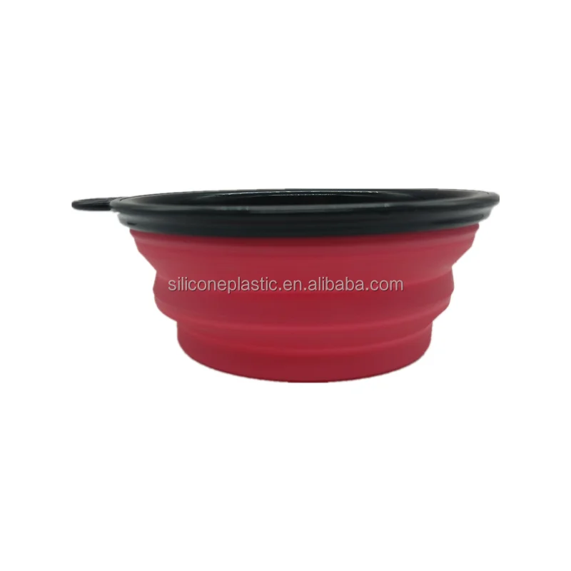 

Food grade foldable hot selling silicone pet bowl mat, Customized color