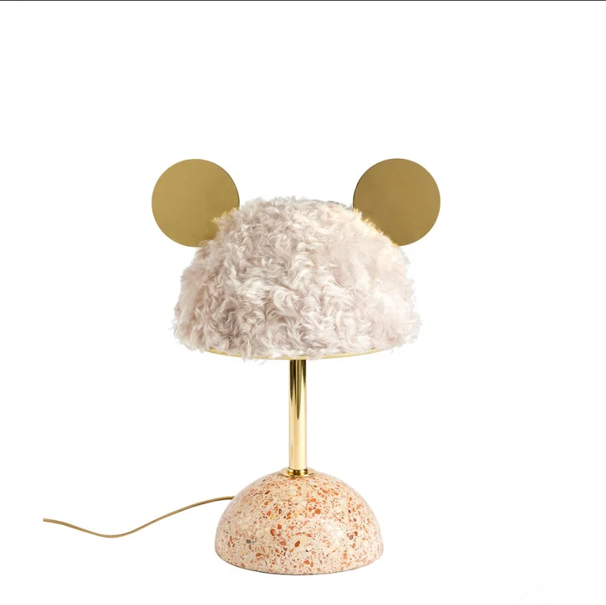 

hot sale modern led table lamp simple creative cute Micky led table lamp for bedroom lamps for children