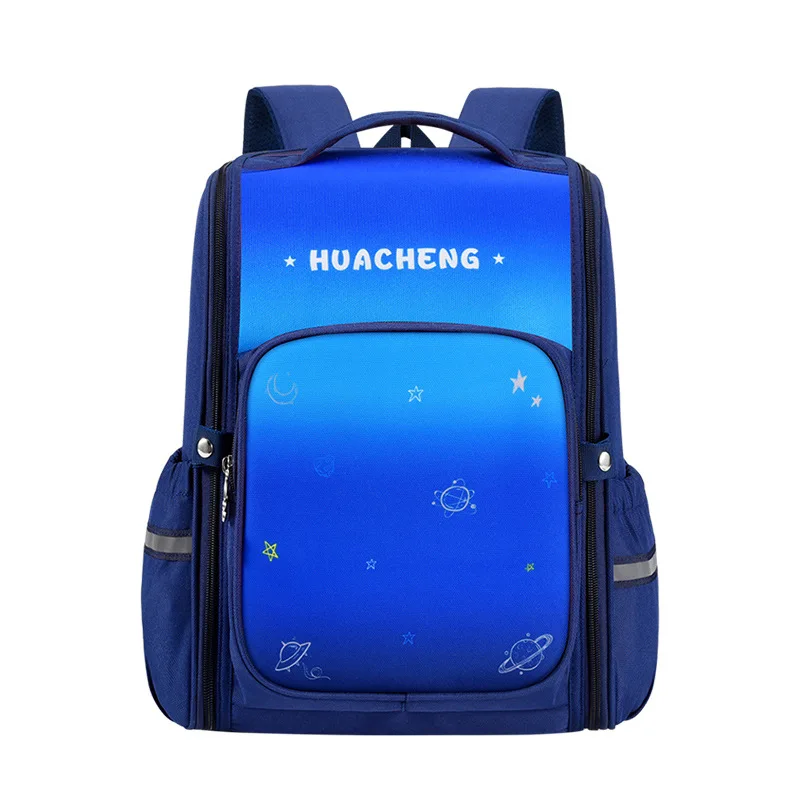 

2021 Space Gradient Kids Backpack Custom Logo Student School bag