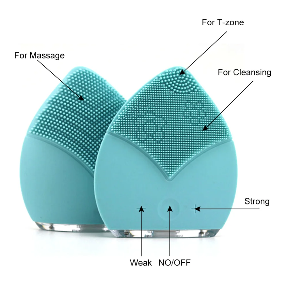 

USB charging Electric Facial Cleansing Brush Oil-control Shrinking Pores Remove Blackheads Electric Cleansing Instrument