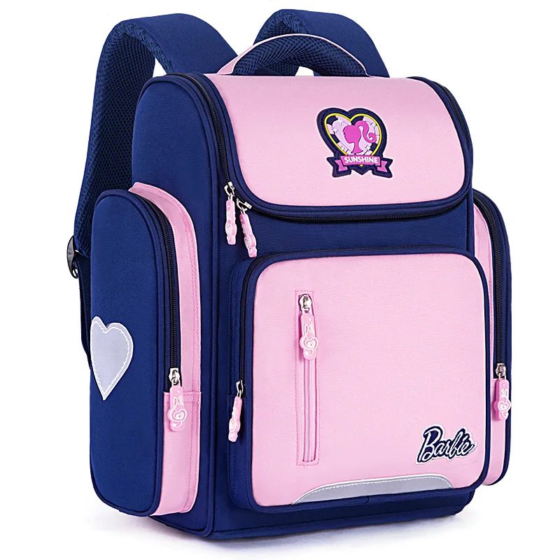 

Cute Princess Schoolbag For Girls In 2021 New Ultra Light Girl Backpack For Children In Grades 1-6, 2 colors