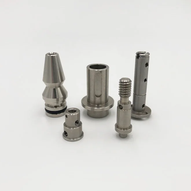 
3D Printer turned parts aluminium/steel/brass printer turning component 