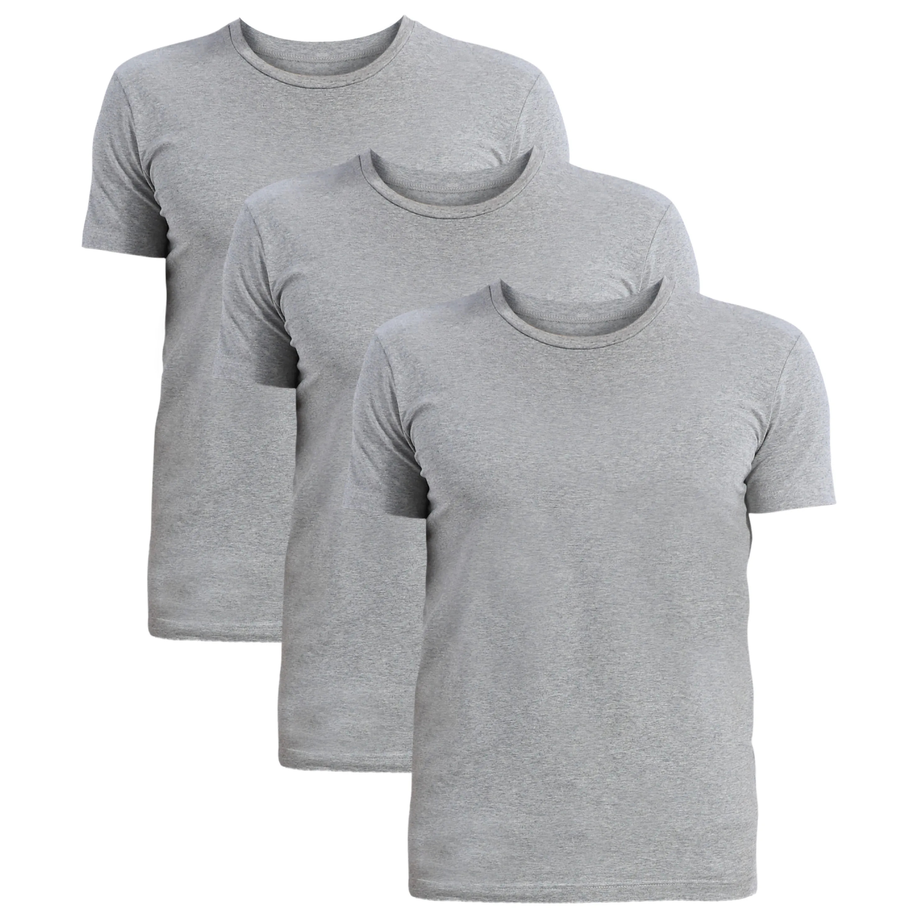 
wholesale Men round neck T-shirt v neck cotton soild color fitness men t-shirt 